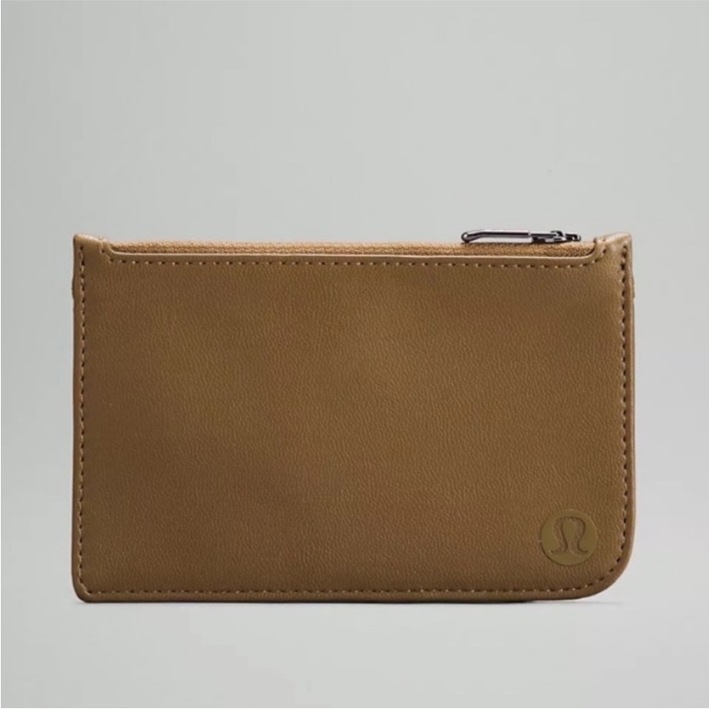 NWT Lululemon City Street Card Case in Artifact brown.
